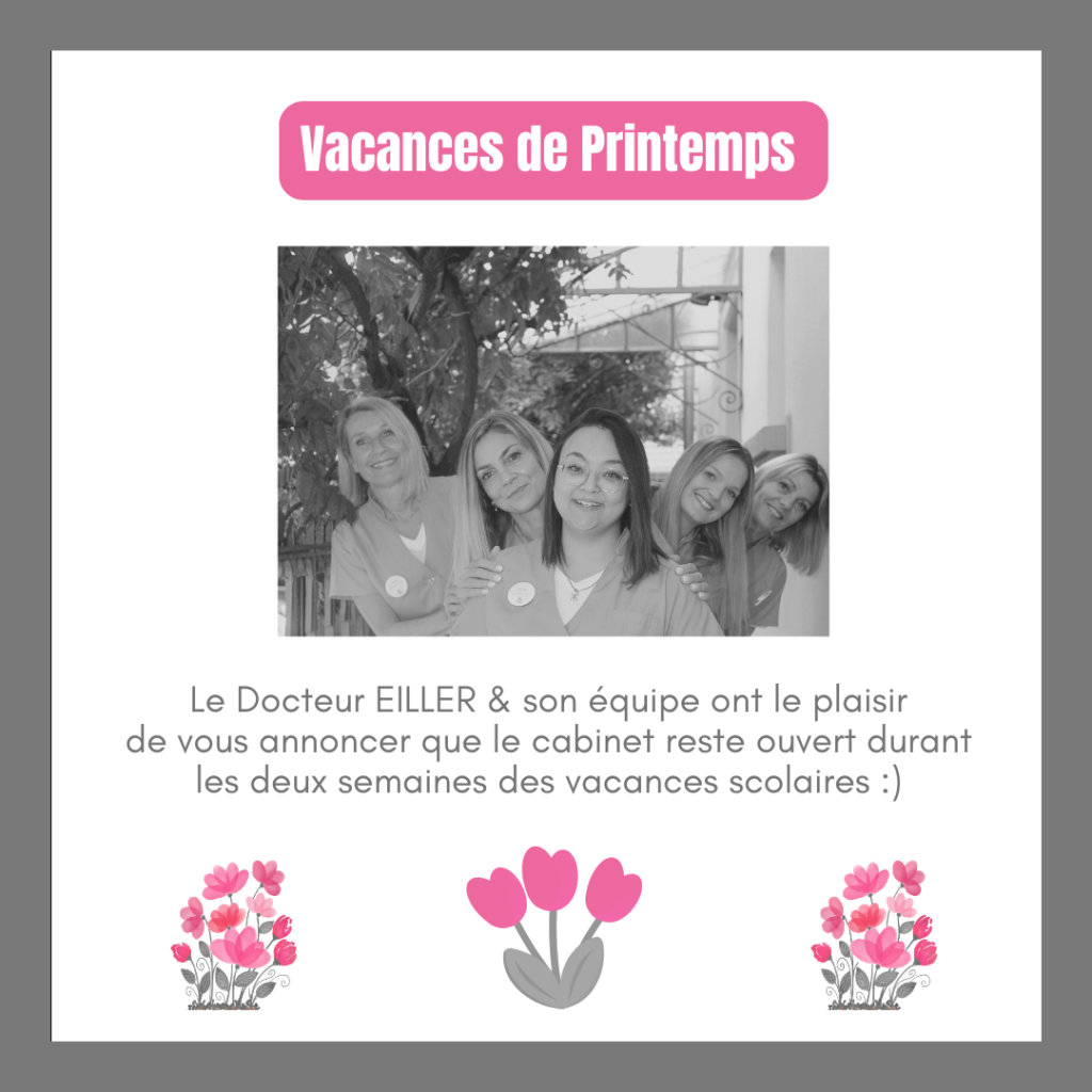 Vacances de printemps